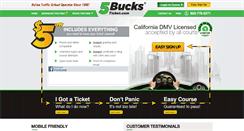 Desktop Screenshot of 5bucksticket.com